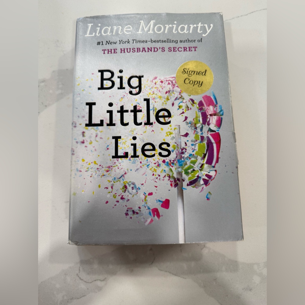 Liane Moriarty’s ‘Big Little Lies’ First Edition Signed Hardcover